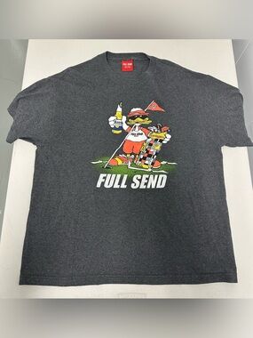 Full Send Nelk Boys Men’s Rona Season Golf Graphic T-Shirt - Size XL